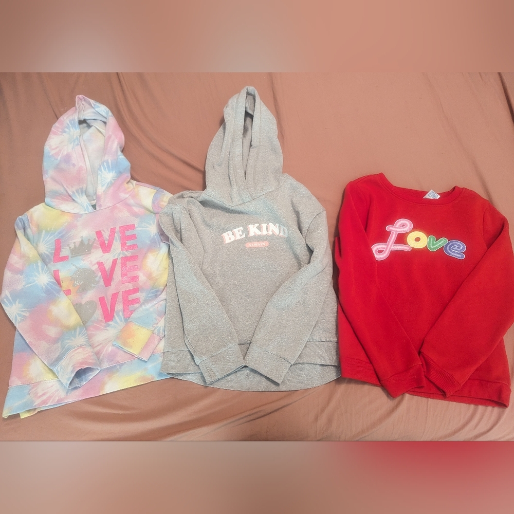 Joe Fresh and Extremely Me Red and Gray Sweatshirts and Hoodies
